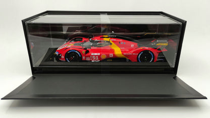 Looksmart Ferrari 499P Pier Guidi/Calado/Giovinazzi Le Mans 2023 Winners 1/18 LS18LM035