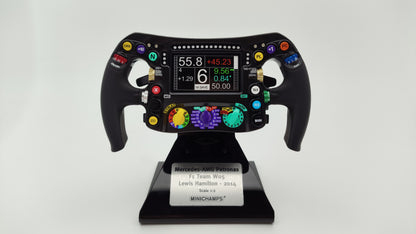 Minichamps AMG Mercedes W05 Lewis Hamilton 2014 Abu Dhabi GP F1 World Champion 1/2 4012138753198