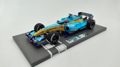 Minichamps Renault R25 Brazilian GP Fernando Alonso 2005 F1 World Champion 1/18 117051705