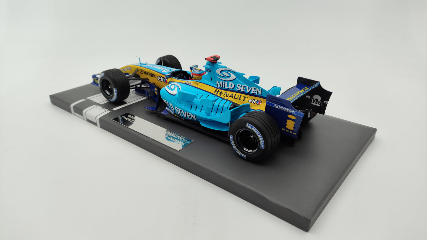 Minichamps Renault R25 Brazilian GP Fernando Alonso 2005 F1 World Champion 1/18 117051705