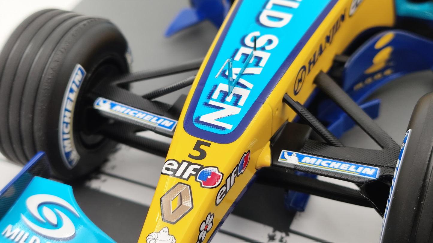 Minichamps Renault R25 Brazilian GP Fernando Alonso 2005 F1 World Champion 1/18 117051705
