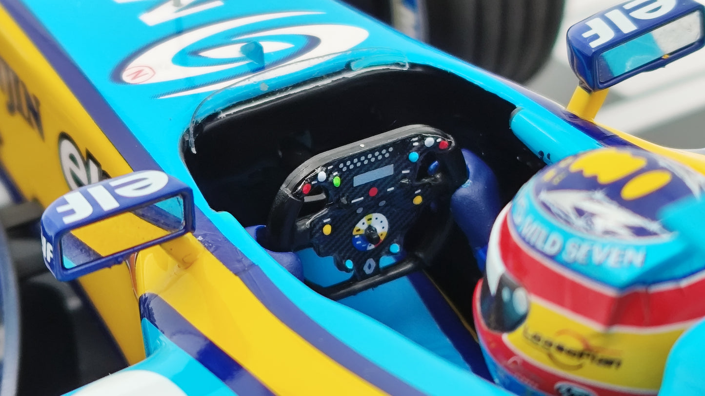 Minichamps Renault R25 Brazilian GP Fernando Alonso 2005 F1 World Champion 1/18 117051705