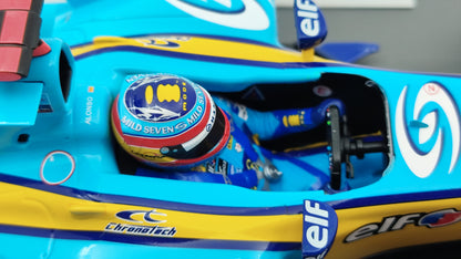 Minichamps Renault R25 Brazilian GP Fernando Alonso 2005 F1 World Champion 1/18 117051705