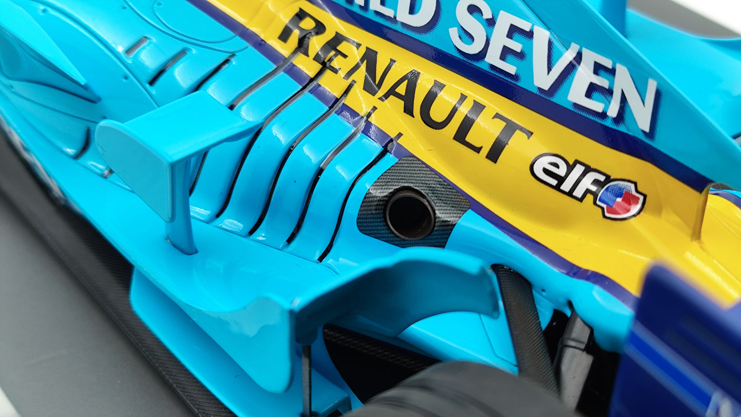 Minichamps Renault R25 Brazilian GP Fernando Alonso 2005 F1 World Champion 1/18 117051705