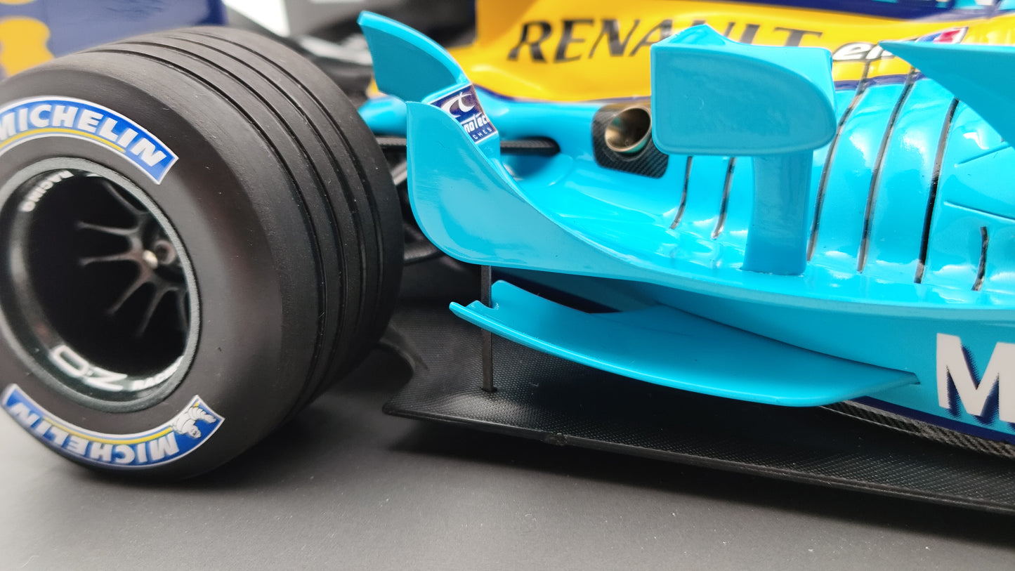 Minichamps Renault R25 Brazilian GP Fernando Alonso 2005 F1 World Champion 1/18 117051705