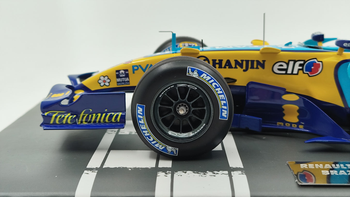 Minichamps Renault R26 Brazilian GP Fernando Alonso 2006 F1 World Champion 1/18 117061801