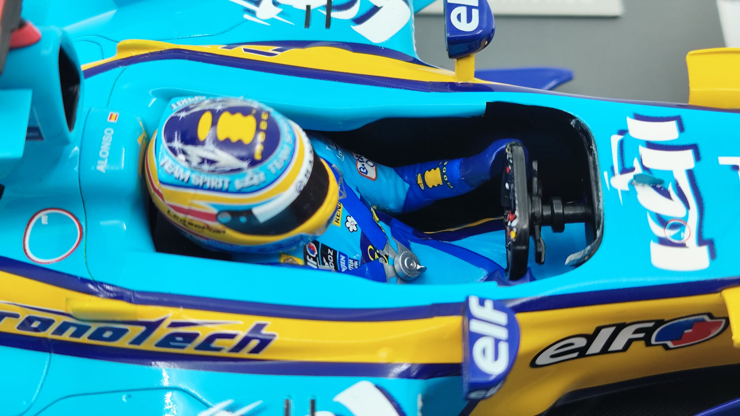 Minichamps Renault R26 Brazilian GP Fernando Alonso 2006 F1 World Champion 1/18 117061801