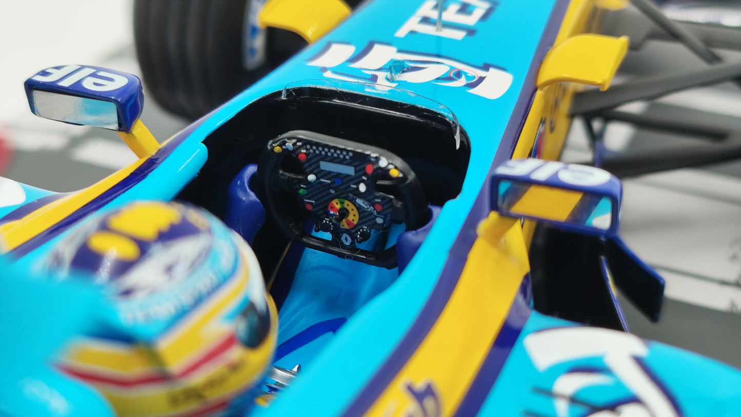 Minichamps Renault R26 Brazilian GP Fernando Alonso 2006 F1 World Champion 1/18 117061801