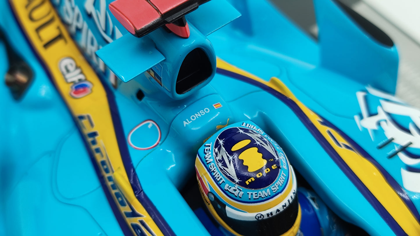 Minichamps Renault R26 Brazilian GP Fernando Alonso 2006 F1 World Champion 1/18 117061801