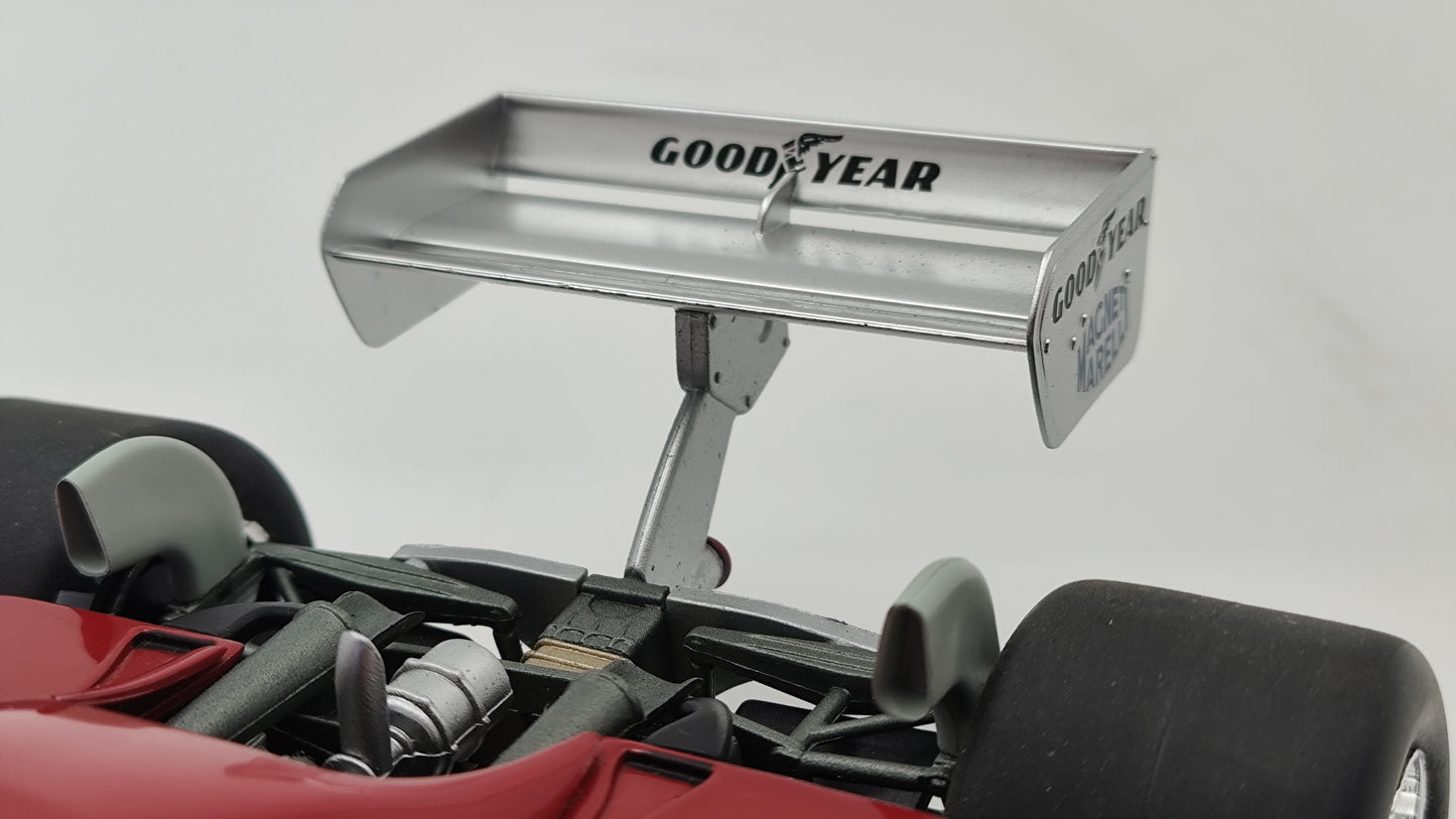 Model Car Group Ferrari 126c2 Gilles Villeneuve Belgian GP 1982 F1 1/18 MCG18629F