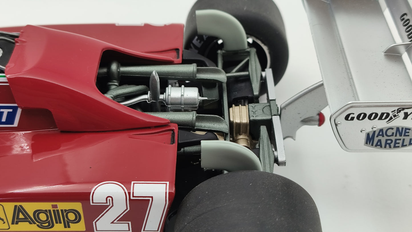 Model Car Group Ferrari 126c2 Gilles Villeneuve Belgian GP 1982 F1 1/18 MCG18629F