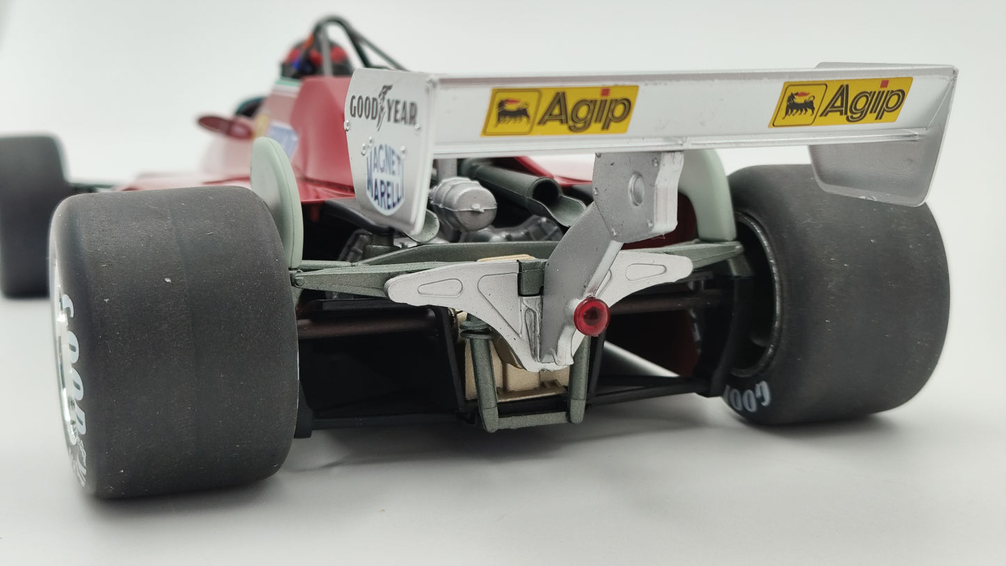 Model Car Group Ferrari 126c2 Gilles Villeneuve Belgian GP 1982 F1 1/18 MCG18629F