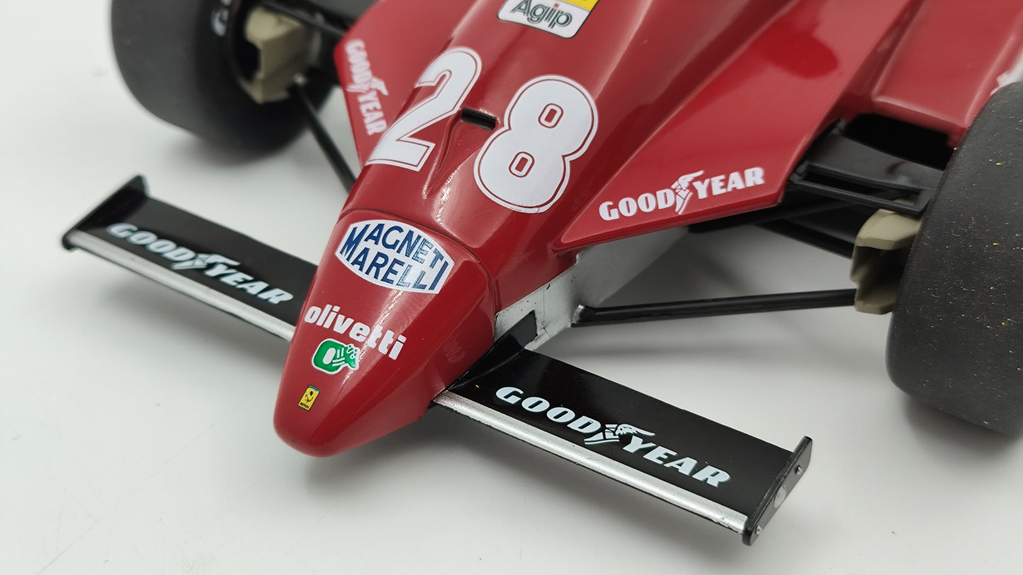 Model Car Group Ferrari 126c2 Didier Pironi Monaco GP 1982 F1 1/18 MCG18628F