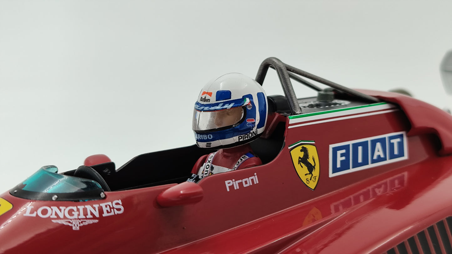 Model Car Group Ferrari 126c2 Didier Pironi Monaco GP 1982 F1 1/18 MCG18628F