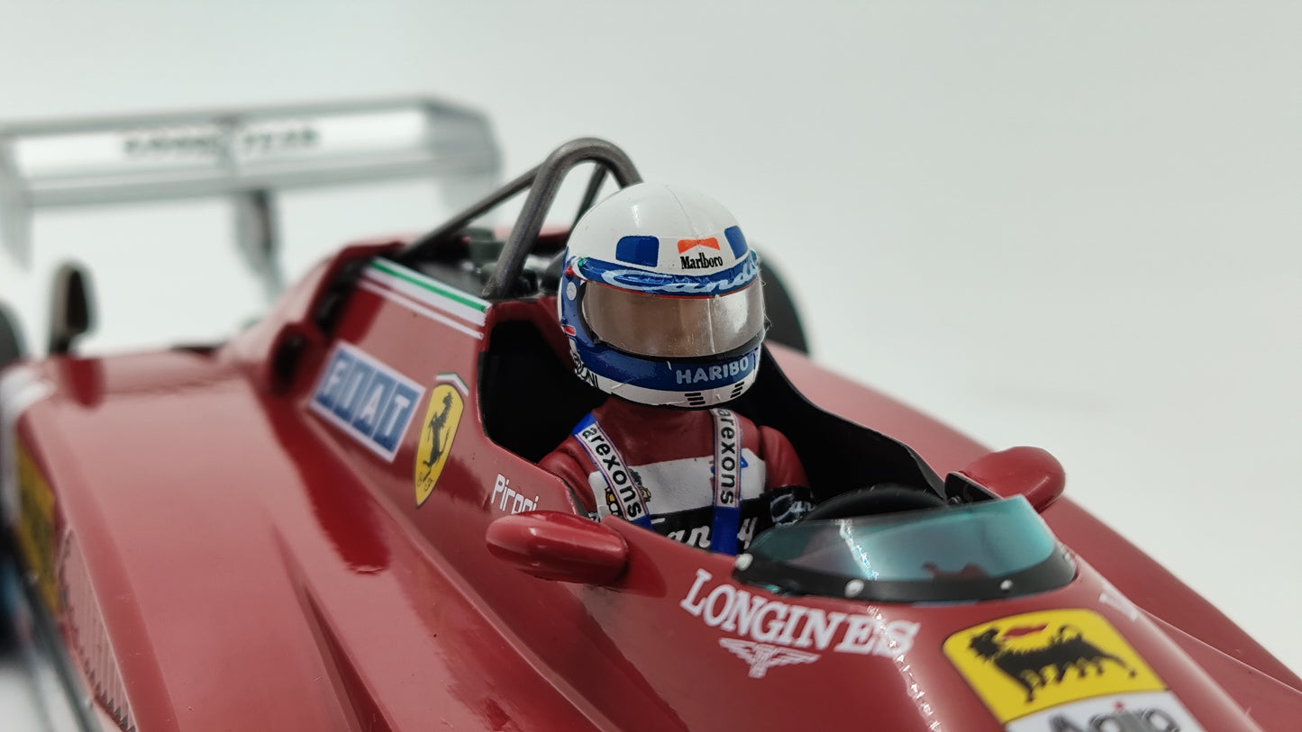 Model Car Group Ferrari 126c2 Didier Pironi Monaco GP 1982 F1 1/18 MCG18628F