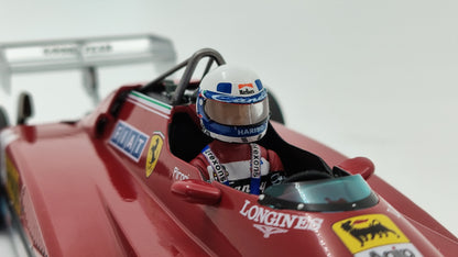 Model Car Group Ferrari 126c2 Didier Pironi Monaco GP 1982 F1 1/18 MCG18628F