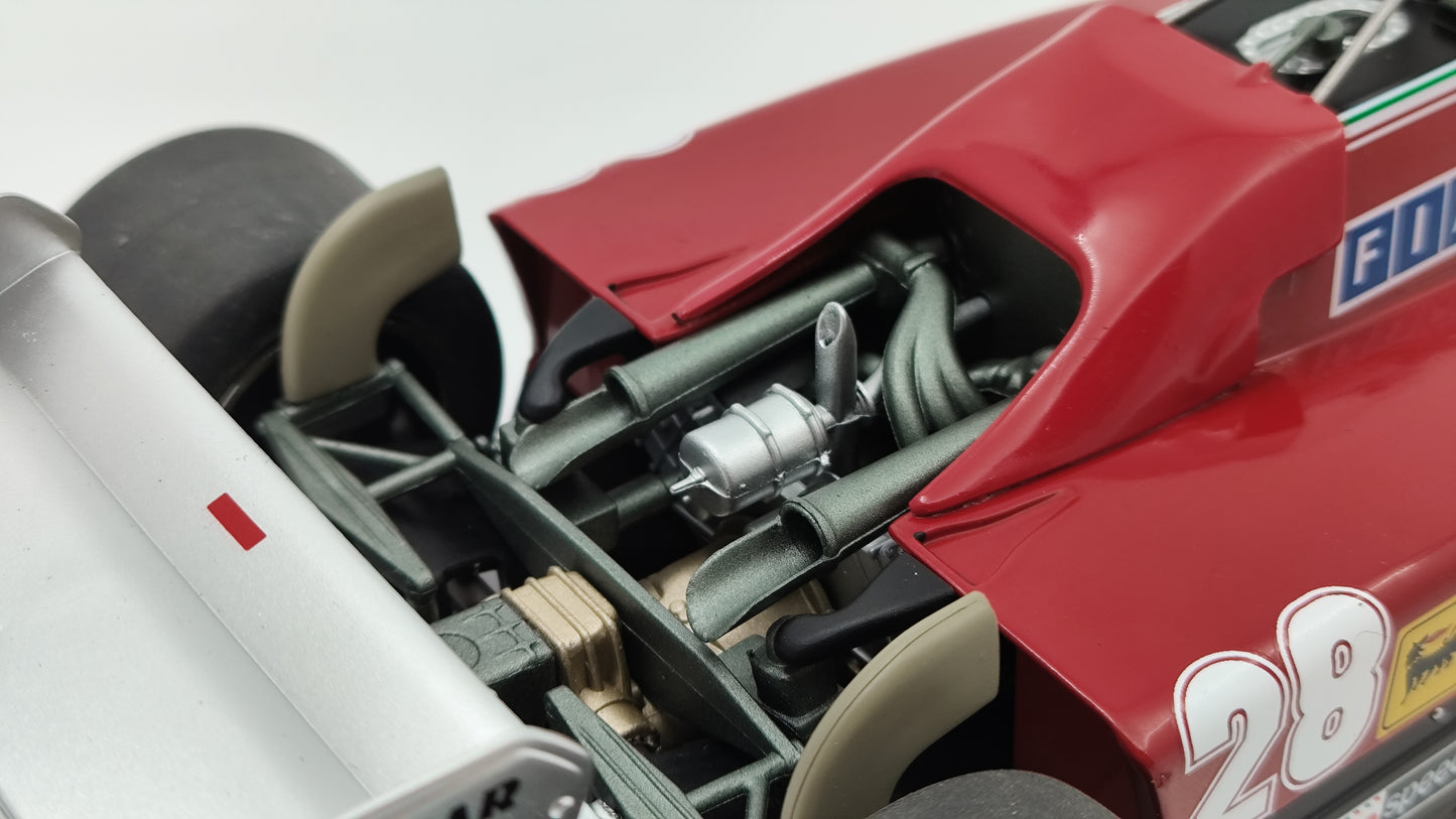 Model Car Group Ferrari 126c2 Didier Pironi Monaco GP 1982 F1 1/18 MCG18628F