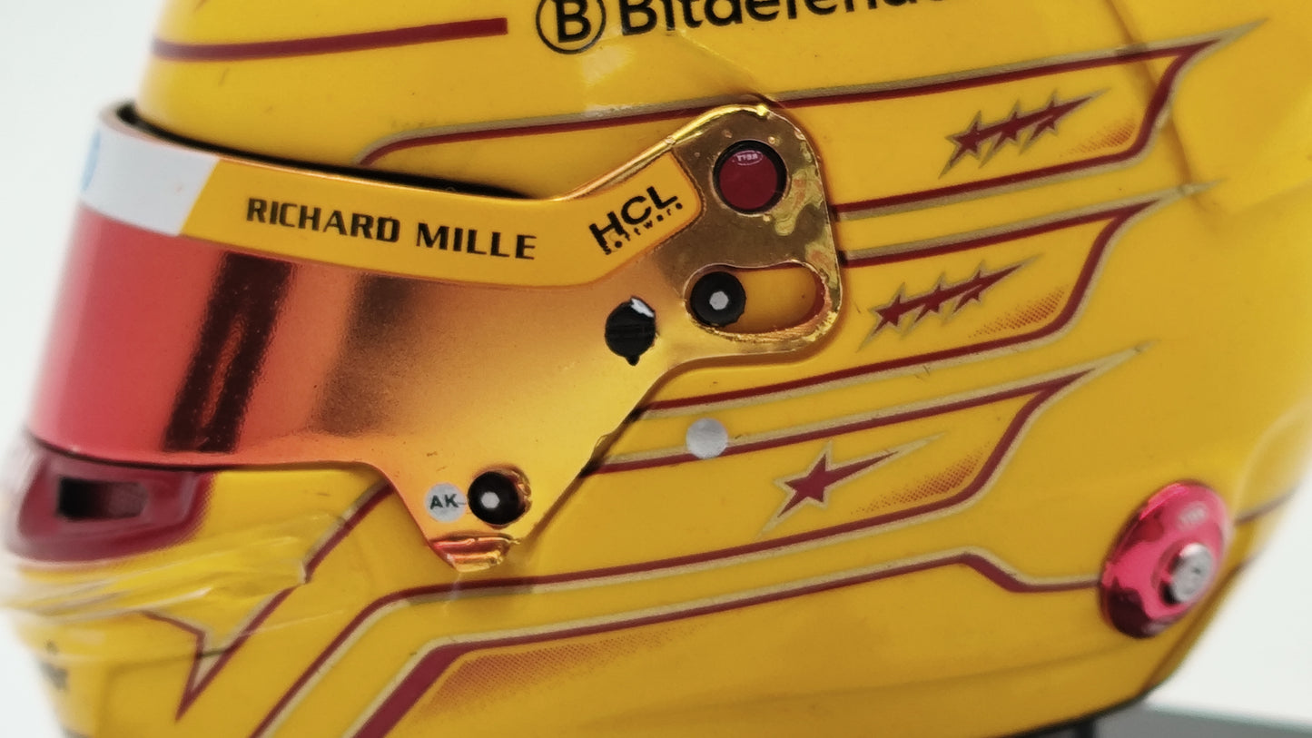 Looksmart Bell Helmet Lewis Hamilton Ferrari F1 2025 1/5 LSHEL008
