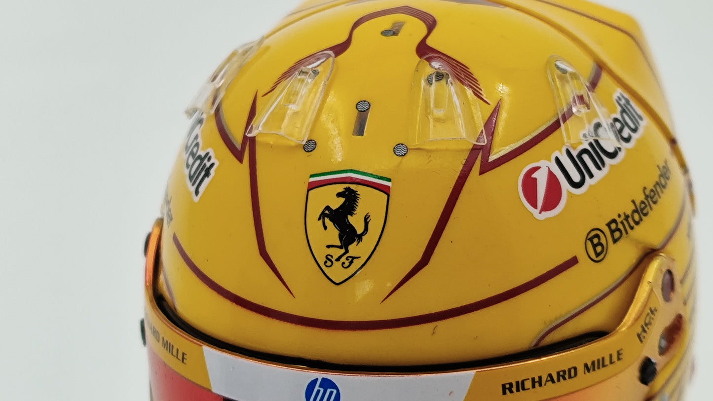 Looksmart Bell Helmet Lewis Hamilton Ferrari F1 2025 1/5 LSHEL008