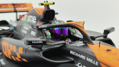 Minichamps Mclaren MCL60 Lando Norris Singapore GP F1 2023 1/18 537233404