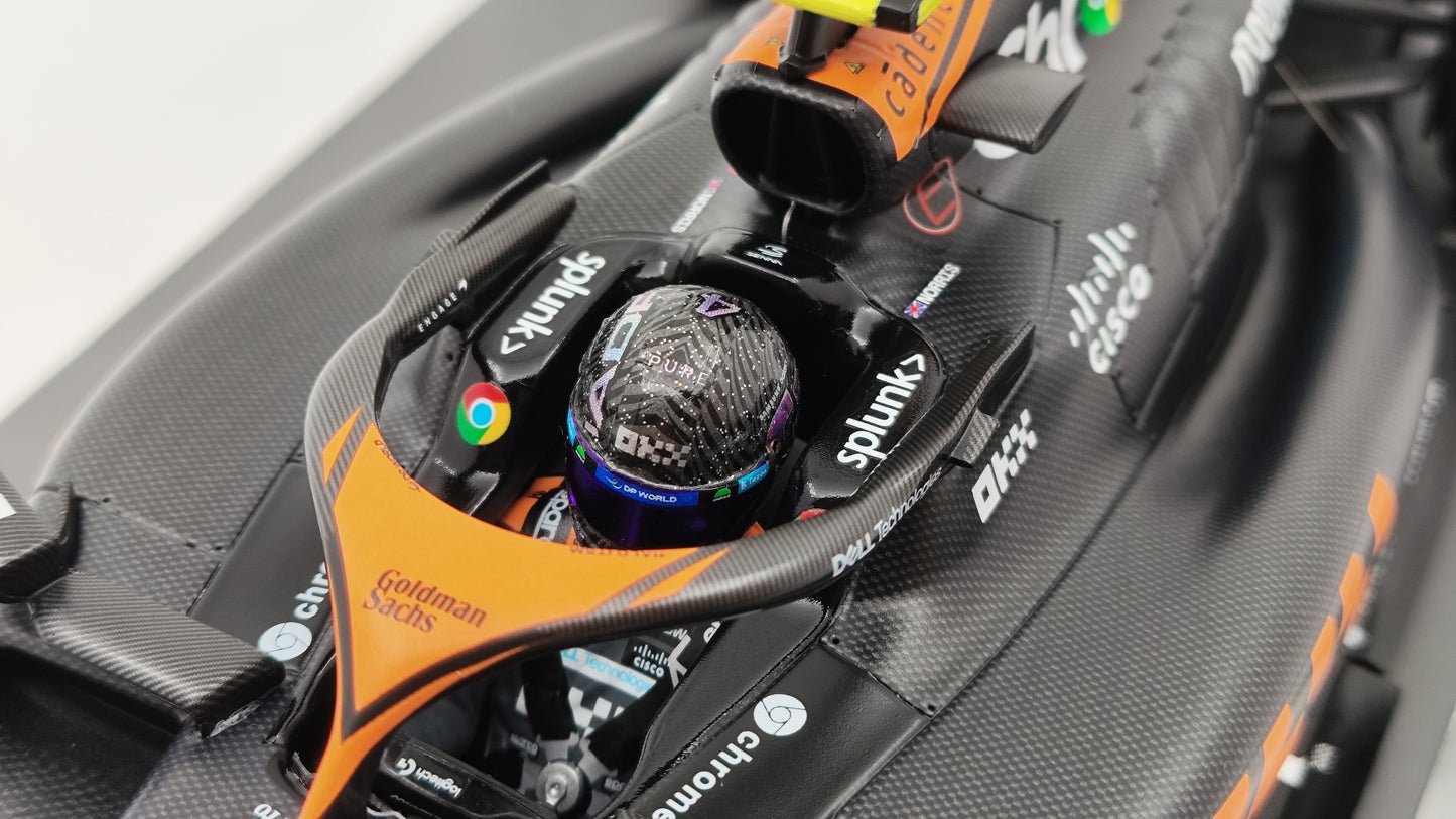 Minichamps Mclaren MCL60 Lando Norris Singapore GP F1 2023 1/18 537233404