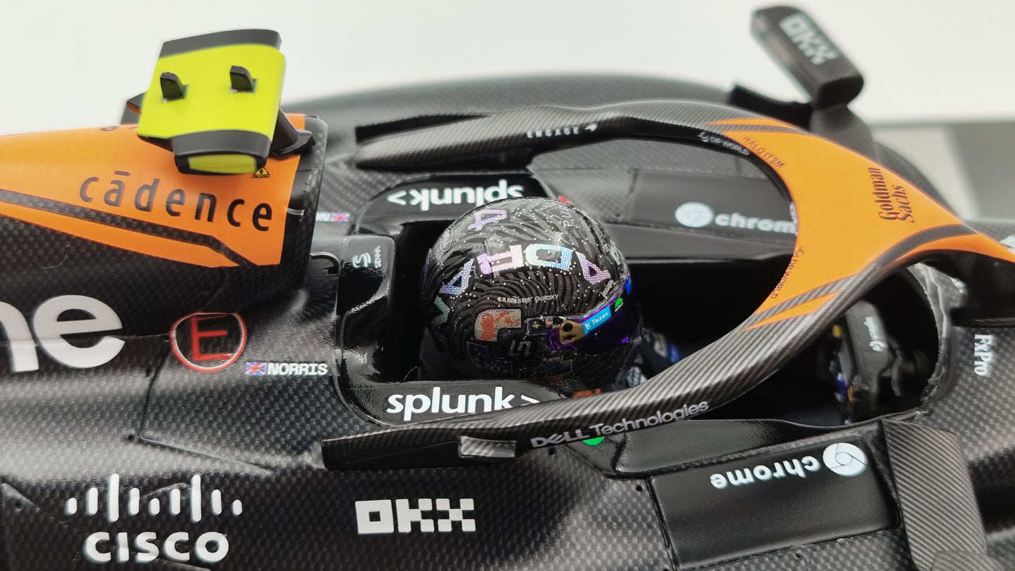 Minichamps Mclaren MCL60 Lando Norris Singapore GP F1 2023 1/18 537233404