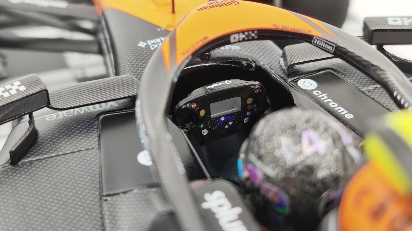 Minichamps Mclaren MCL60 Lando Norris Singapore GP F1 2023 1/18 537233404