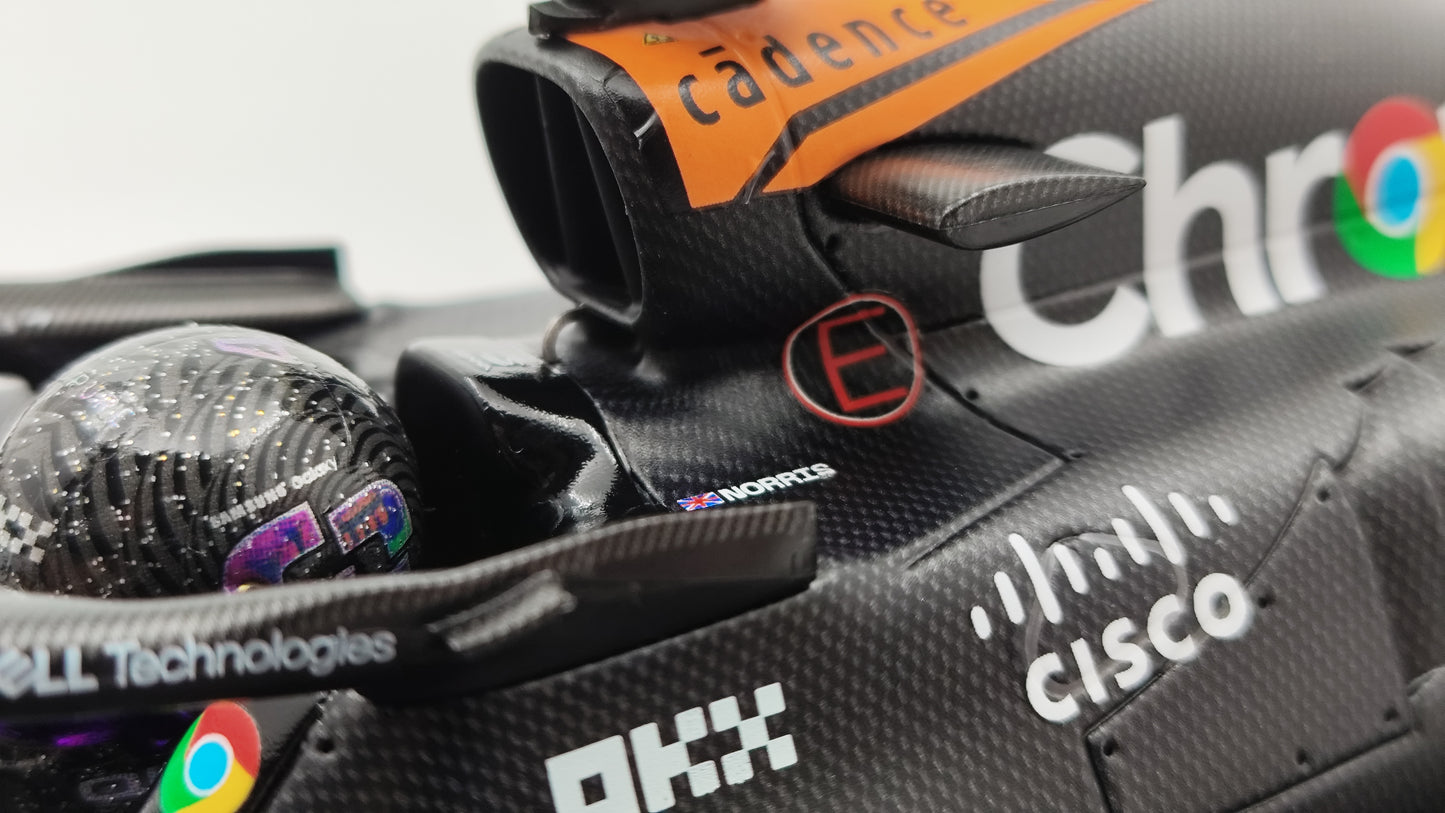 Minichamps Mclaren MCL60 Lando Norris Singapore GP F1 2023 1/18 537233404