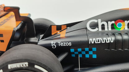 Minichamps Mclaren MCL60 Lando Norris Singapore GP F1 2023 1/18 537233404