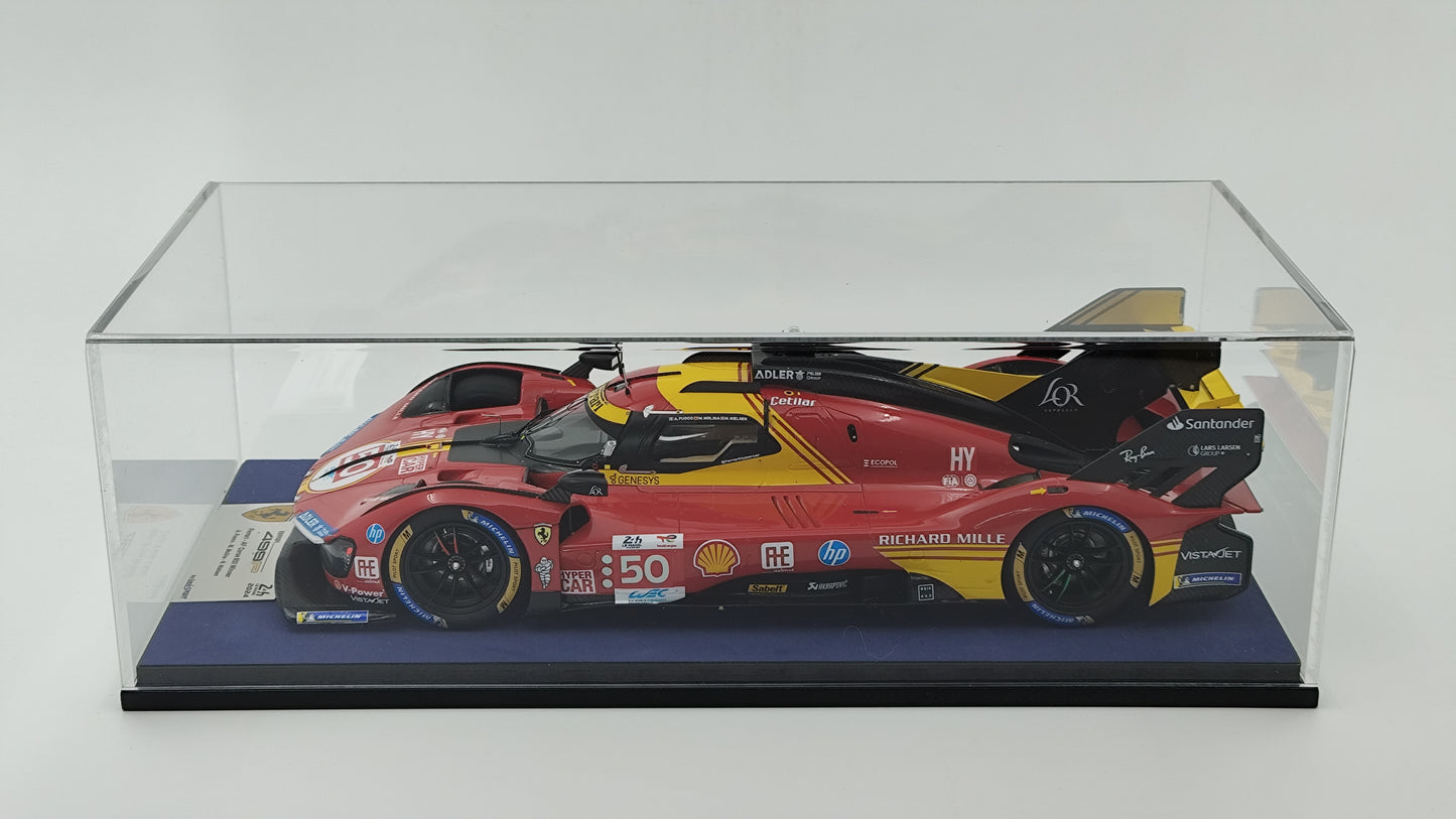 Looksmart Ferrari 499P Fuoco/Molina/Nielsen Le Mans 2024 Winners 1/18 LS18LM048