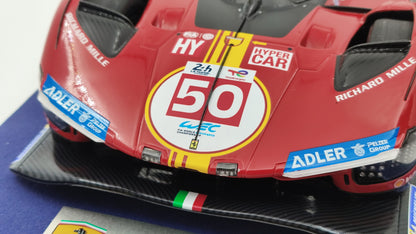 Looksmart Ferrari 499P Fuoco/Molina/Nielsen Le Mans 2024 Winners 1/18 LS18LM048
