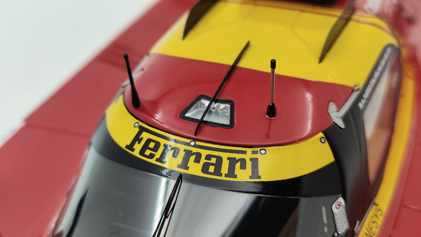 Looksmart Ferrari 499P Fuoco/Molina/Nielsen Le Mans 2024 Winners 1/18 LS18LM048