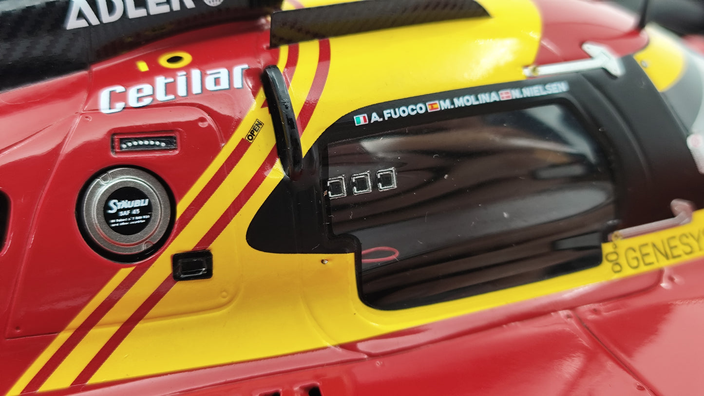 Looksmart Ferrari 499P Fuoco/Molina/Nielsen Le Mans 2024 Winners 1/18 LS18LM048