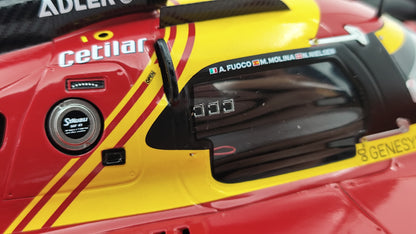 Looksmart Ferrari 499P Fuoco/Molina/Nielsen Le Mans 2024 Winners 1/18 LS18LM048