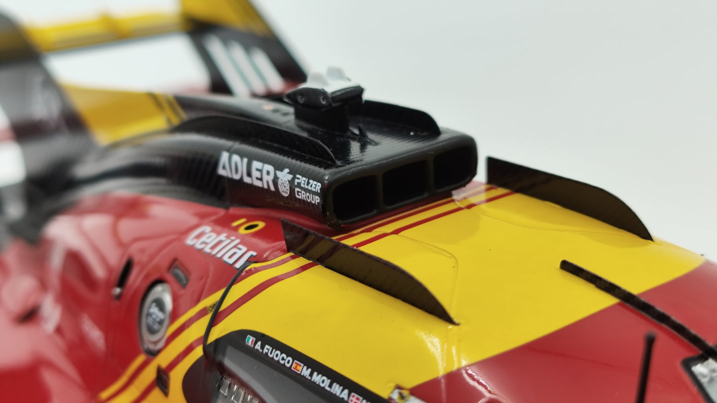 Looksmart Ferrari 499P Fuoco/Molina/Nielsen Le Mans 2024 Winners 1/18 LS18LM048