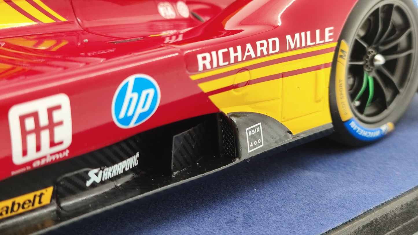 Looksmart Ferrari 499P Fuoco/Molina/Nielsen Le Mans 2024 Winners 1/18 LS18LM048