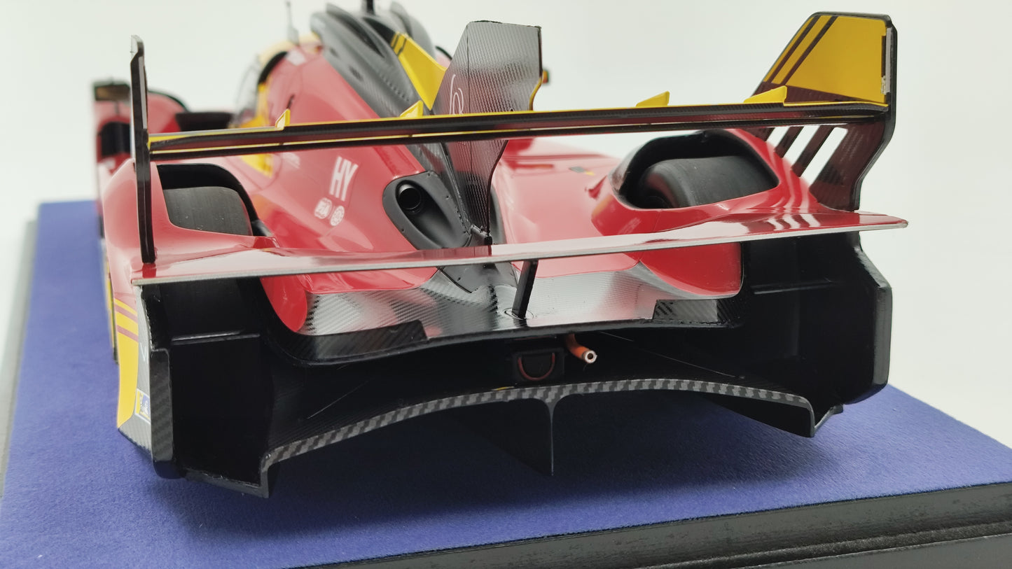 Looksmart Ferrari 499P Fuoco/Molina/Nielsen Le Mans 2024 Winners 1/18 LS18LM048