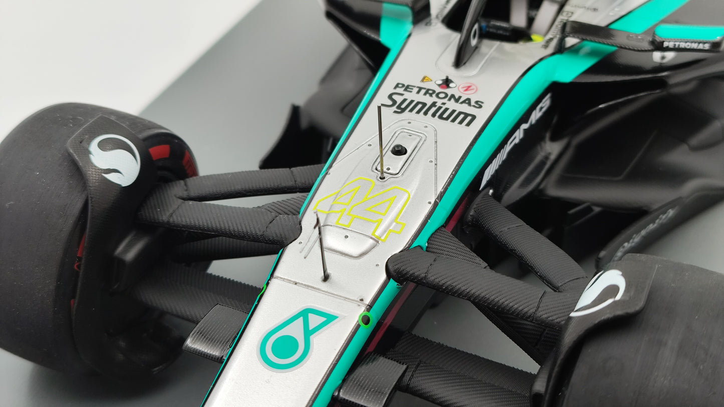 Spark AMG Mercedes W15 Lewis Hamilton 2024 British GP winner 1/18 18S999