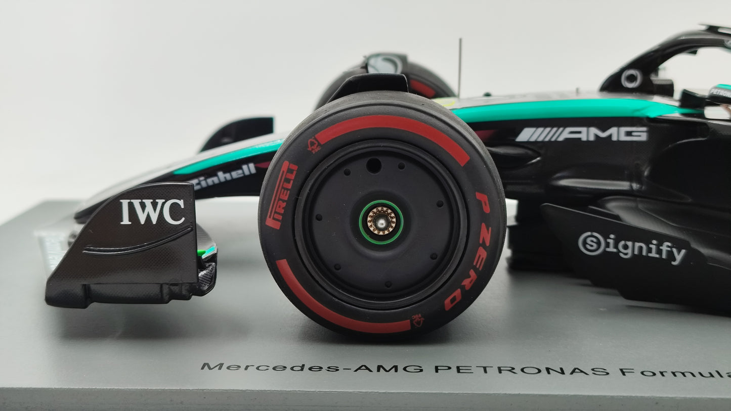 Spark AMG Mercedes W15 Lewis Hamilton 2024 British GP winner 1/18 18S999