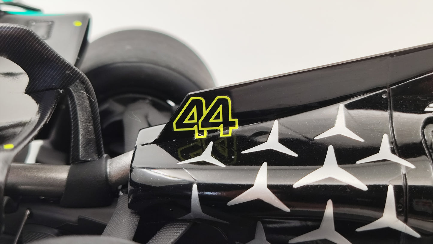 Spark AMG Mercedes W15 Lewis Hamilton 2024 British GP winner 1/18 18S999