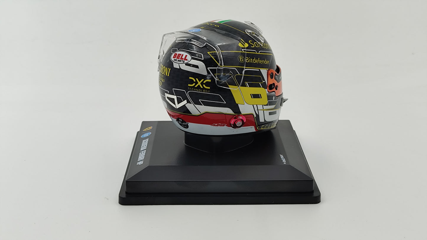 Looksmart Bell Helmet Charles Leclerc Winner Italian GP 2024 1/5 LSHEL002