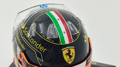 Looksmart Bell Helmet Charles Leclerc Winner Italian GP 2024 1/5 LSHEL002