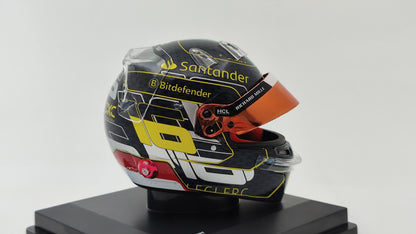 Looksmart Bell Helmet Charles Leclerc Winner Italian GP 2024 1/5 LSHEL002