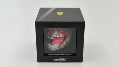 Looksmart Bell Helmet Charles Leclerc Winner Monaco GP 2024 1/5 LSHEL001