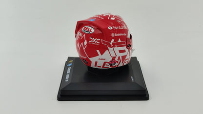 Looksmart Bell Helmet Charles Leclerc Winner Monaco GP 2024 1/5 LSHEL001