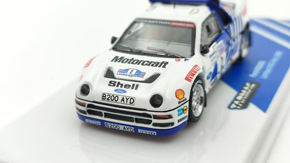 Tarmac Works Ford RS200 Blomqvist/Berglund Lombard RAC Rally Winner 1986 T64P-001-86RAC02