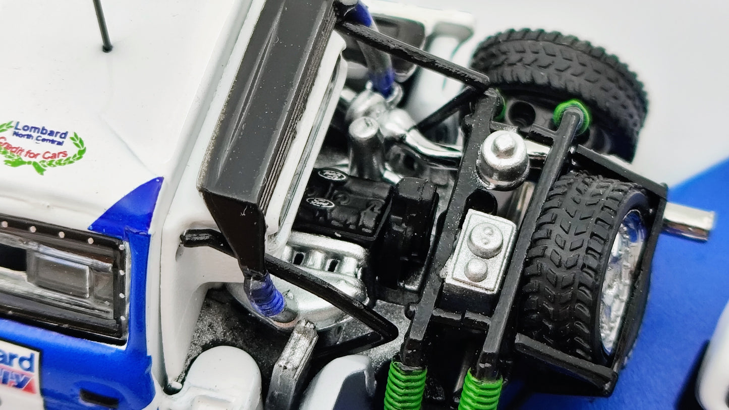 Tarmac Works Ford RS200 Blomqvist/Berglund Lombard RAC Rally Winner 1986 T64P-001-86RAC02