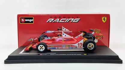 Bburago Ferrari 312T4 Gilles Villeneuve 1979 USA East GP winner F1 1/18 BU180013