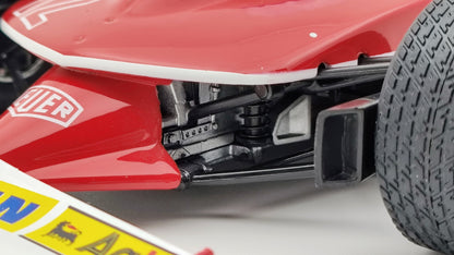 Bburago Ferrari 312T4 Gilles Villeneuve 1979 USA East GP winner F1 1/18 BU180013