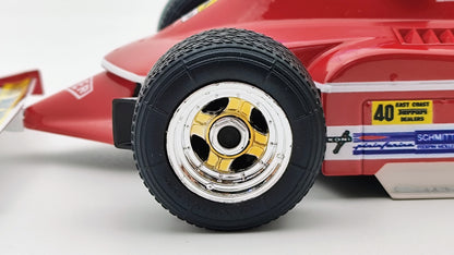 Bburago Ferrari 312T4 Gilles Villeneuve 1979 USA East GP winner F1 1/18 BU180013